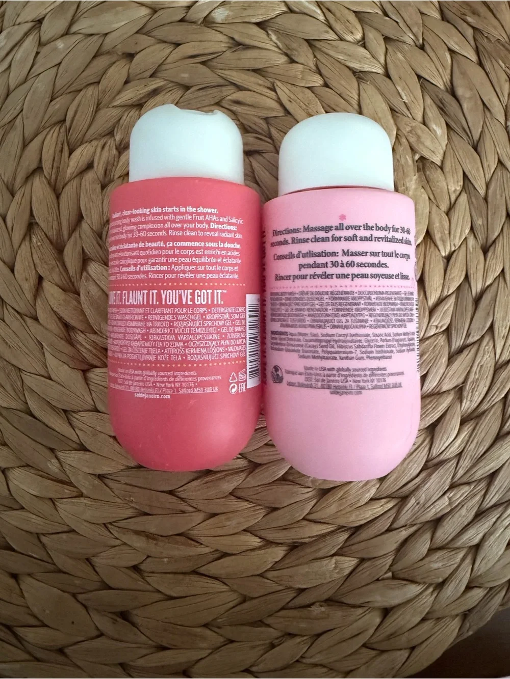 Sol de Janeiro Pink & Coral Body Wash Duo - Beija Flor Elasti & Bom Dia Bright
